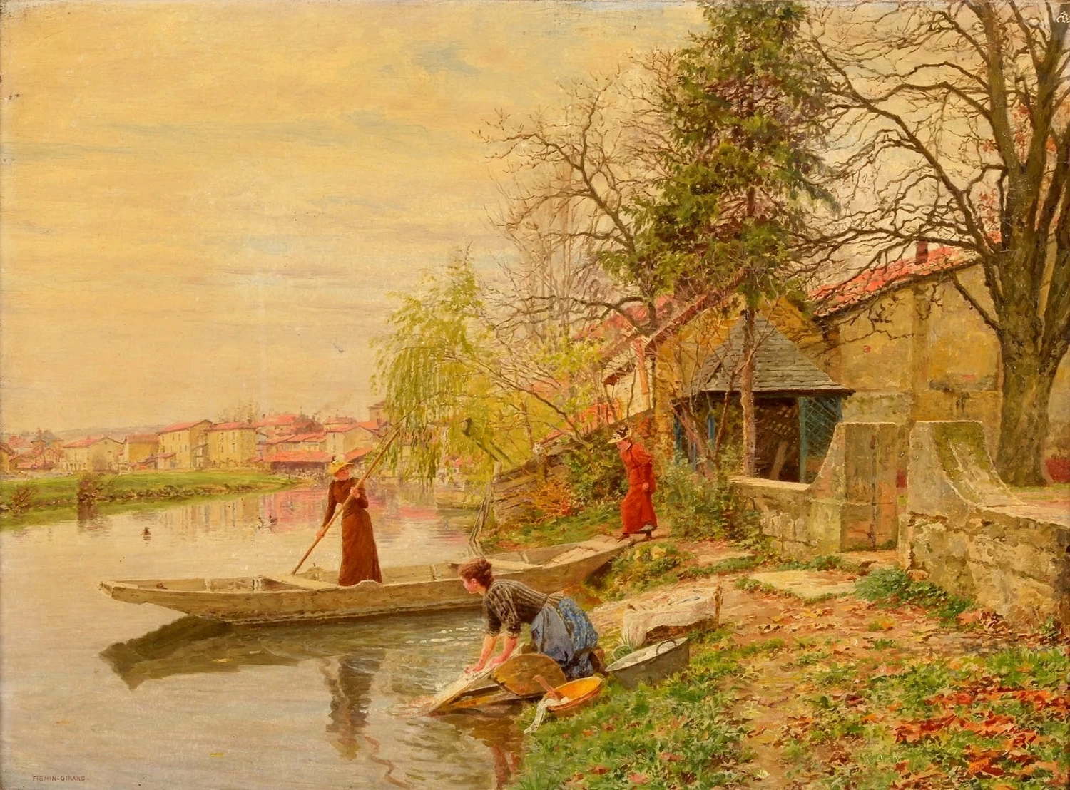 Marie - François Firmin, Girard, 109, Il viaggio in barca